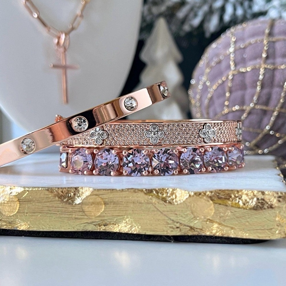 Park Lane Lavender Impression Bracelet! Set in Rose Gold!! BNIP!!! New Release!!